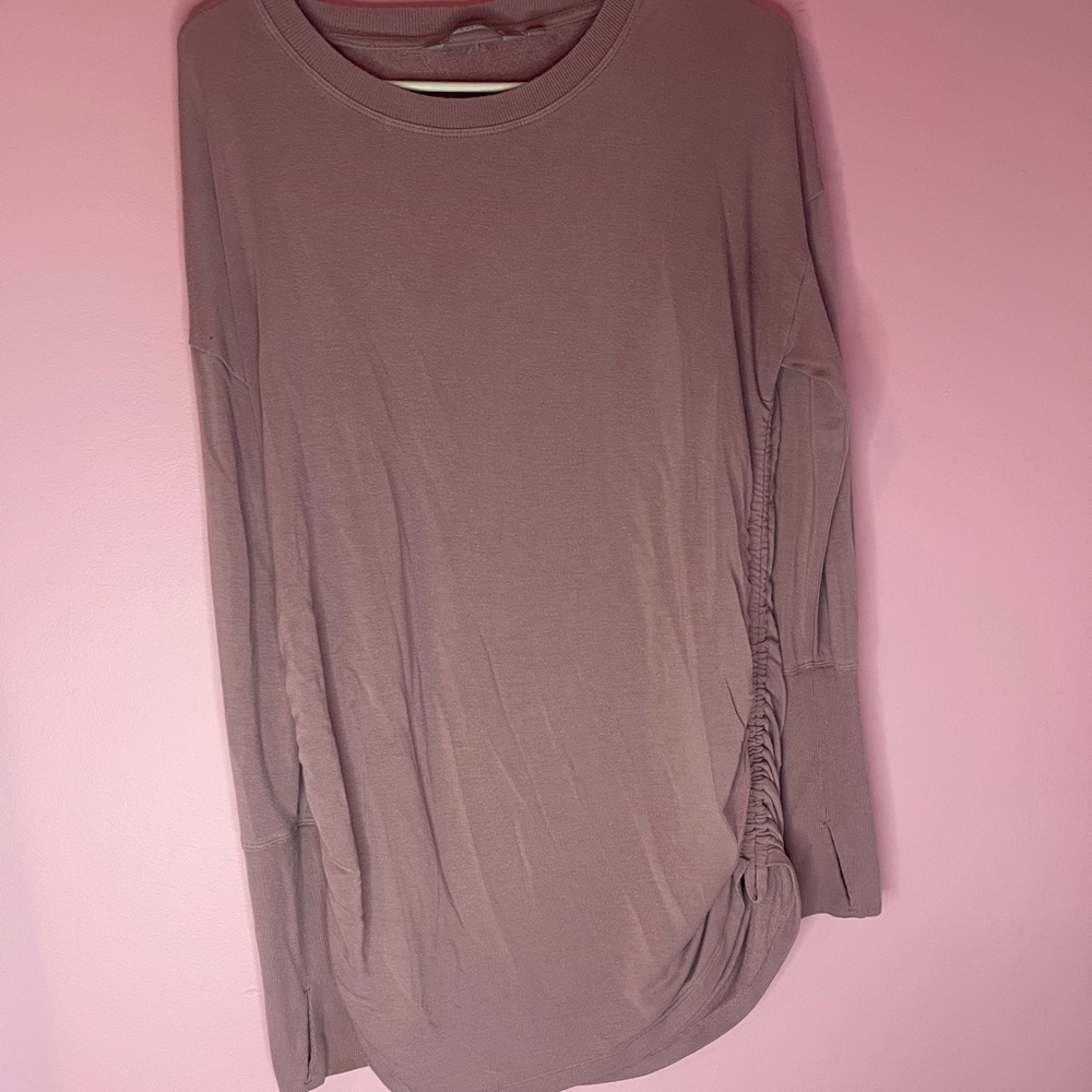 Athleta long sleeve pink